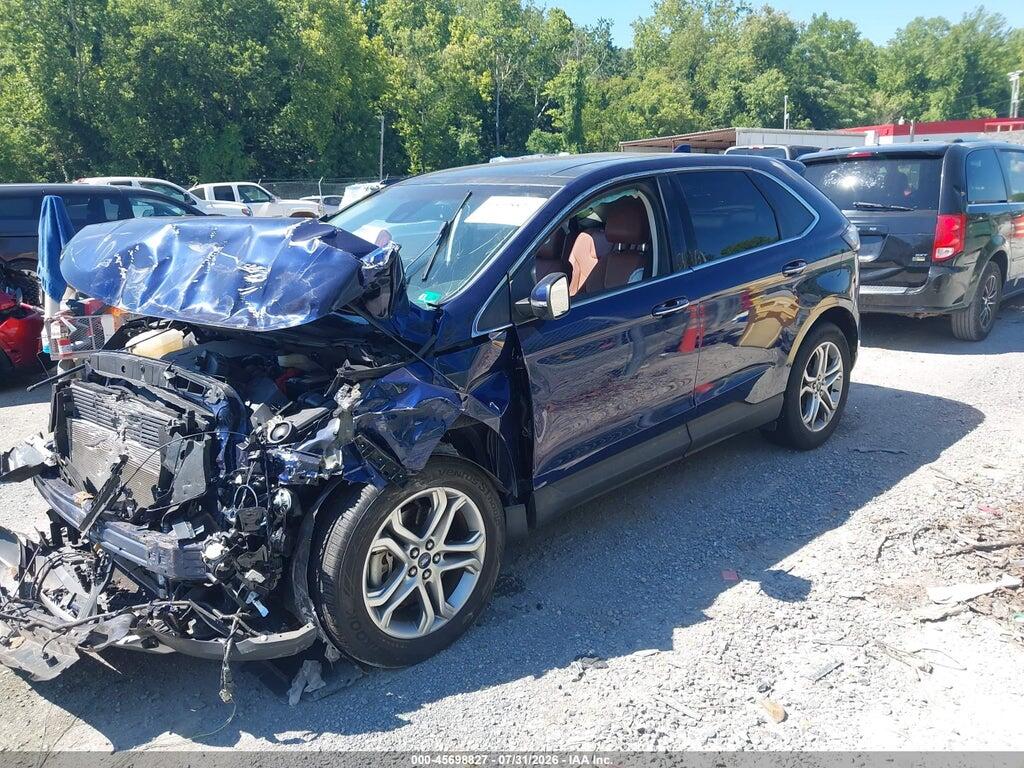 2FMPK4K8XGBB93071 2016 FORD EDGE photo no. 2
