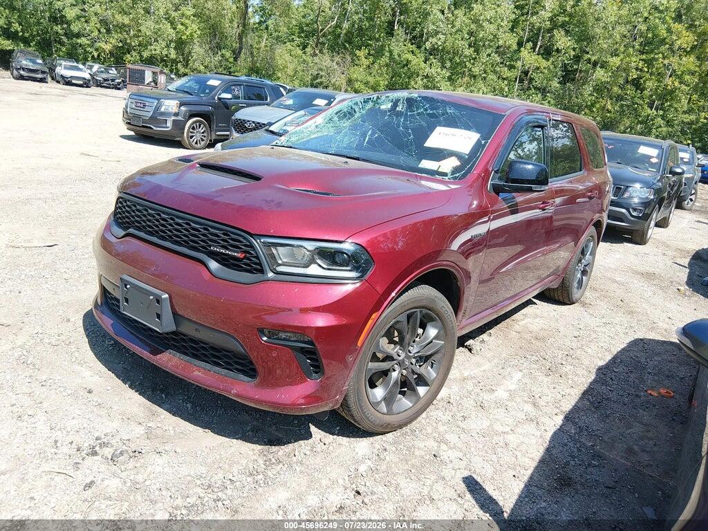 1C4SDJCT5NC206283 2022 DODGE DURANGO photo no. 2