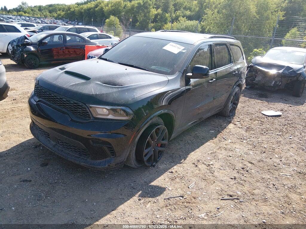 1C4SDJGJ1NC223798 2022 DODGE DURANGO photo no. 2