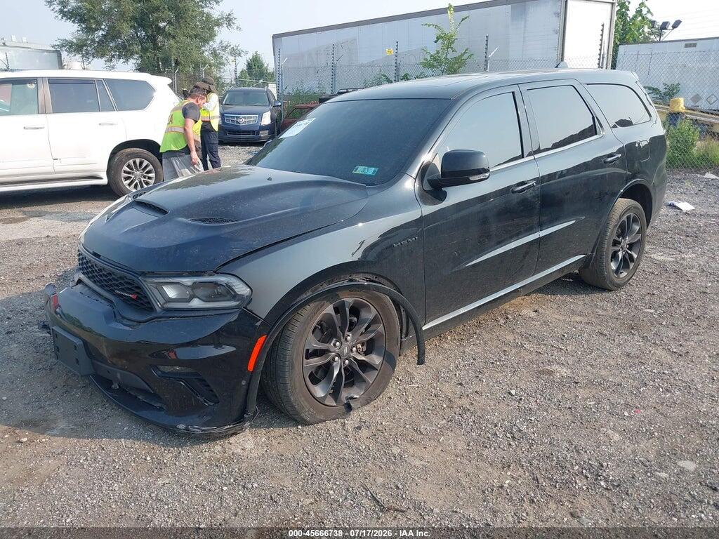 1C4SDJCT7NC206351 2022 DODGE DURANGO photo no. 2