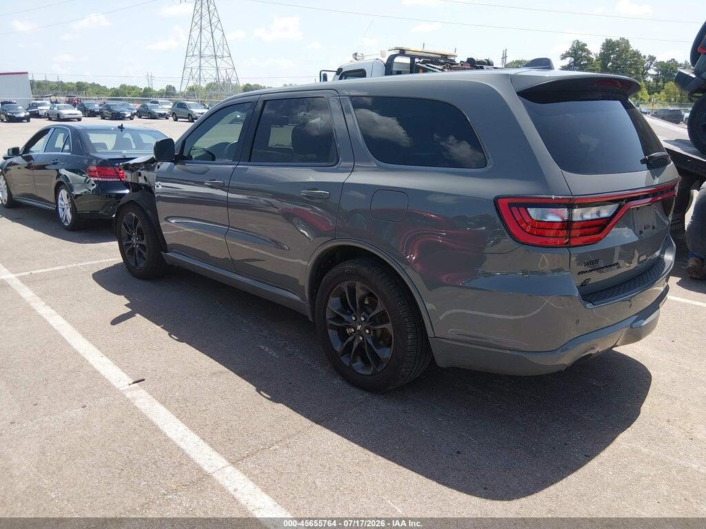 1C4SDJCT8NC106341 2022 DODGE DURANGO photo no. 3
