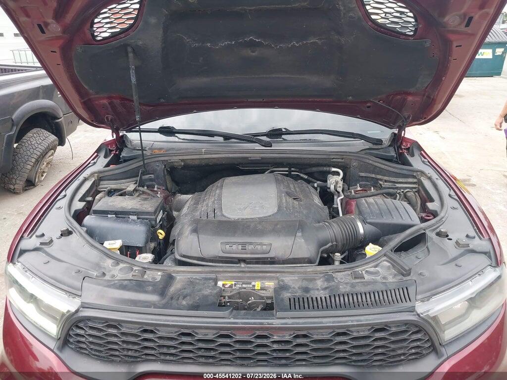 1C4SDJCT4NC220966 2022 DODGE DURANGO photo no. 10