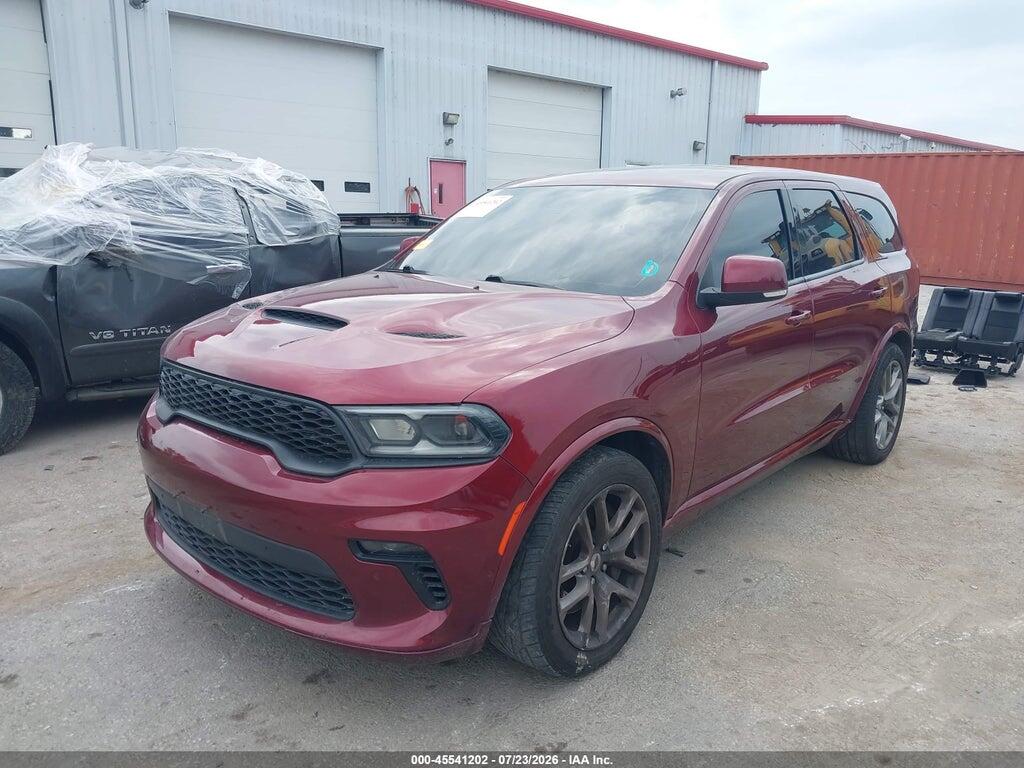 1C4SDJCT4NC220966 2022 DODGE DURANGO photo no. 2