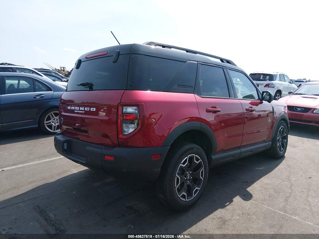 3FMCR9CN4SRF36009 2025 FORD BRONCO SPORT photo no. 4