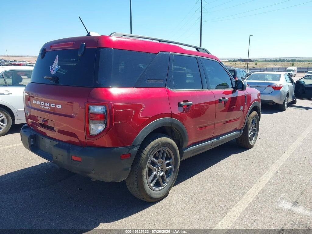 3FMCR9BN1SRF09433 2025 FORD BRONCO SPORT photo no. 4