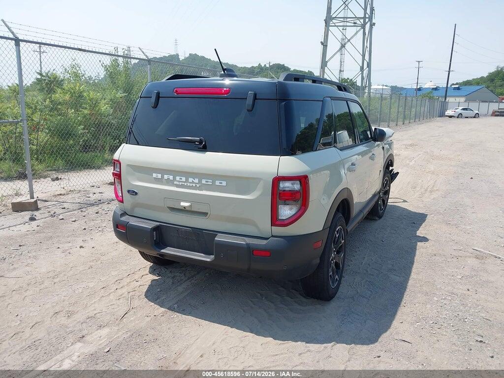 3FMCR9CN2SRF28085 2025 FORD BRONCO SPORT photo no. 4