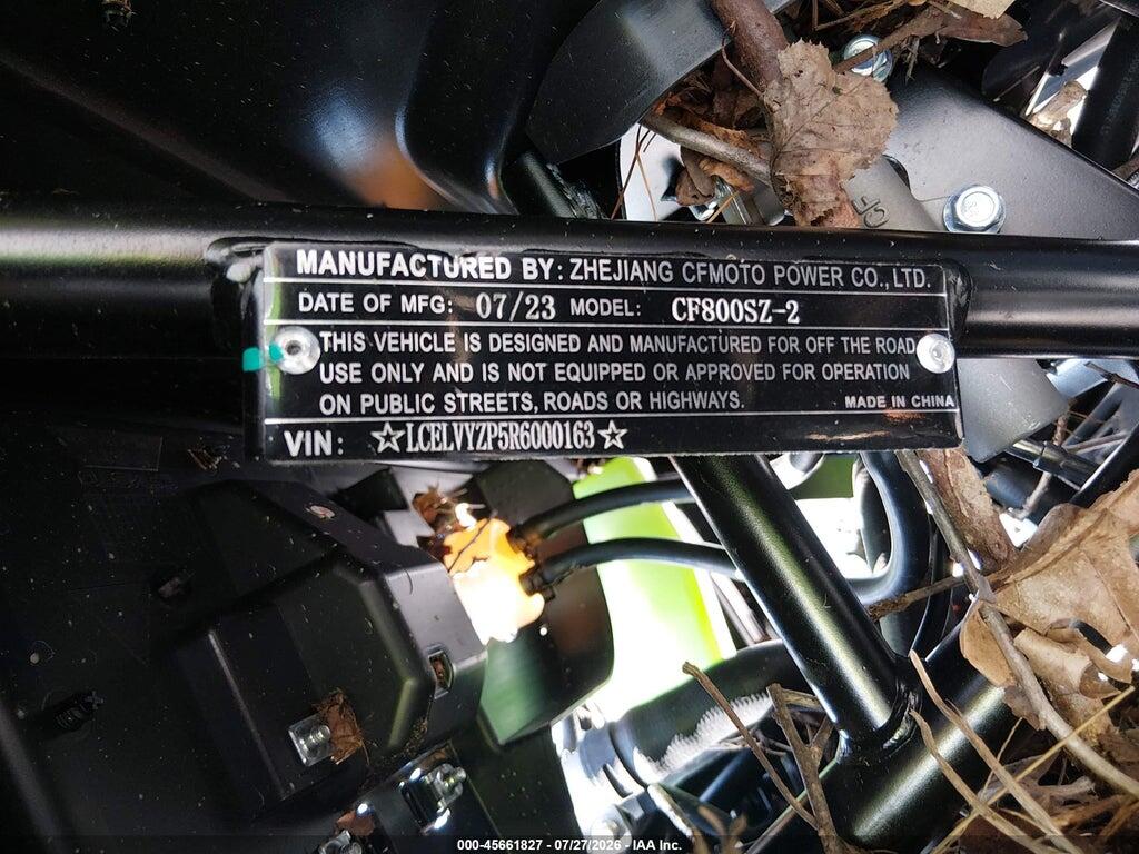 LCELVYZP5R6000163 2024 CF MOTO ZFORCE photo no. 10