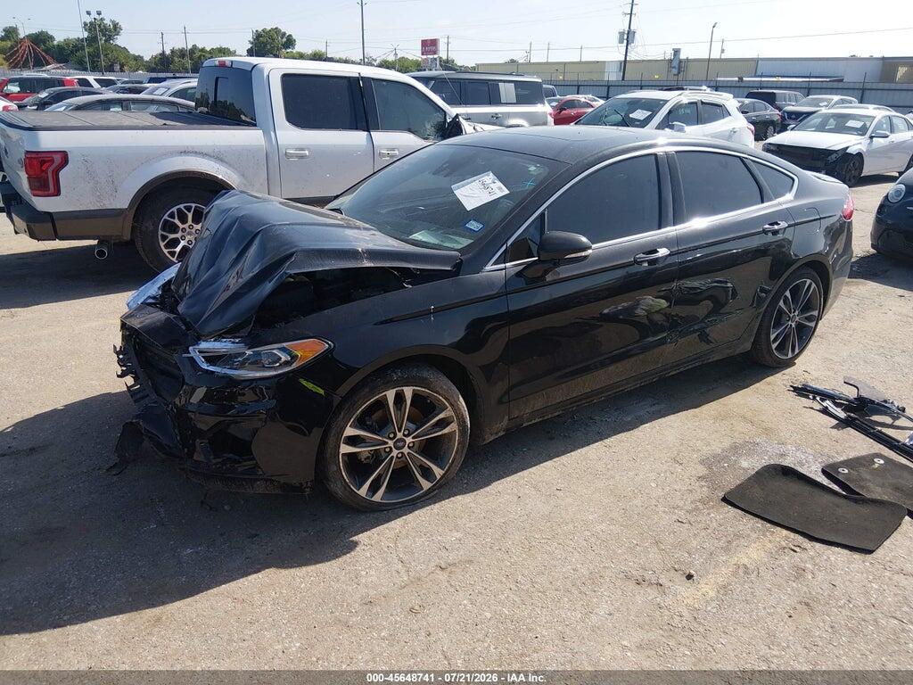 3FA6P0D99KR186595 2019 FORD FUSION photo no. 2