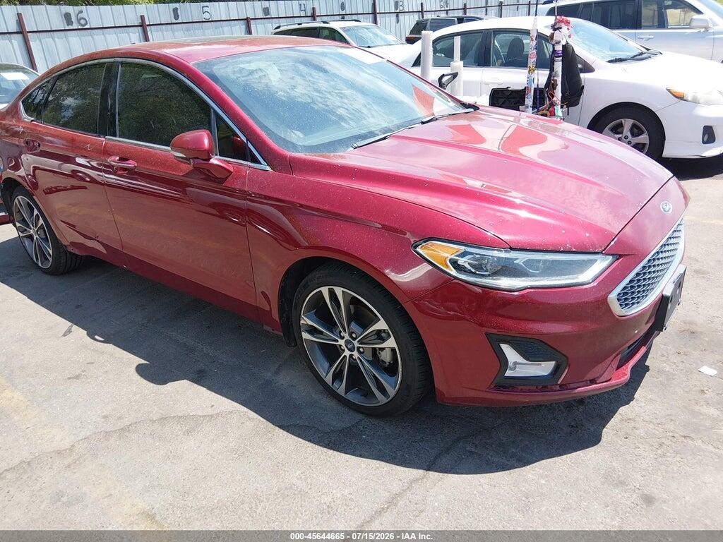3FA6P0D90KR205096 2019 FORD FUSION photo no. 1