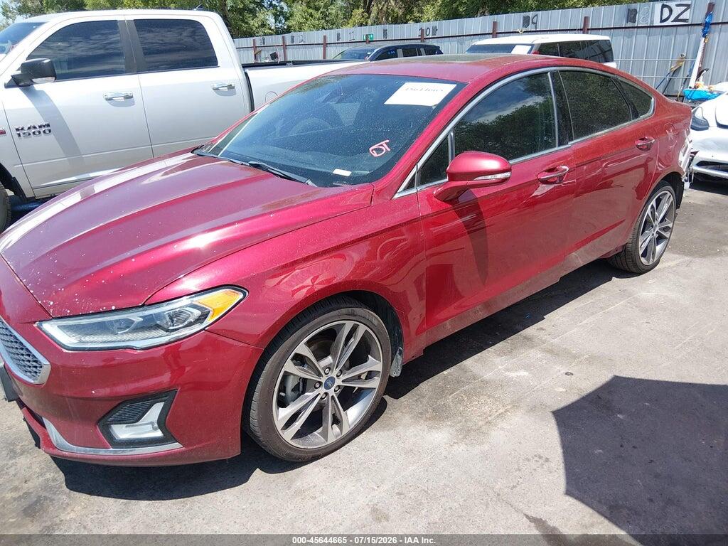 3FA6P0D90KR205096 2019 FORD FUSION photo no. 2