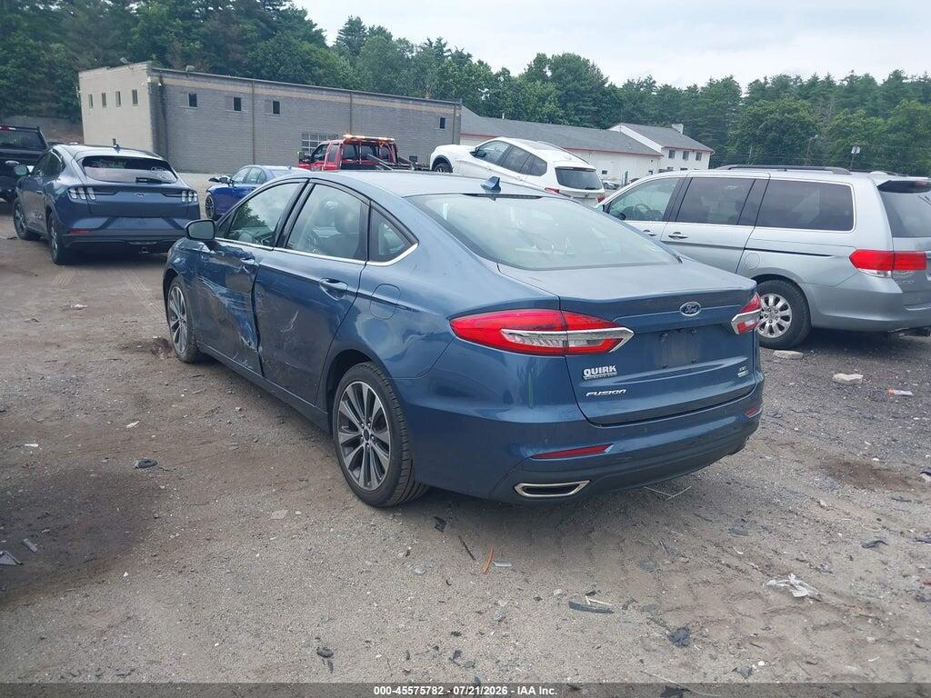 3FA6P0T96KR227749 2019 FORD FUSION photo no. 3