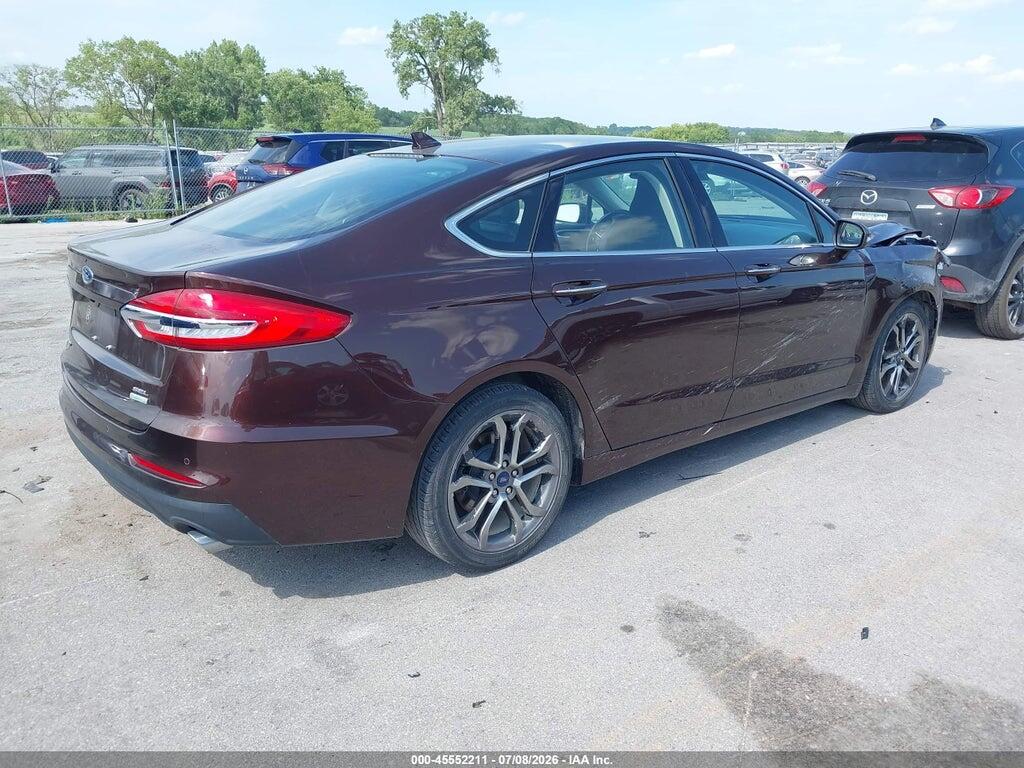 3FA6P0CD6KR219834 2019 FORD FUSION photo no. 4