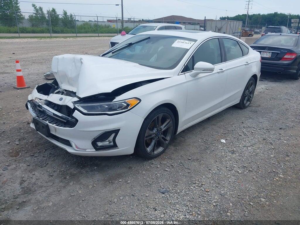 3FA6P0D94KR139443 2019 FORD FUSION photo no. 2