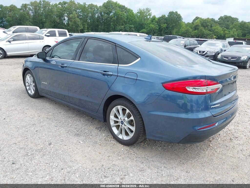 3FA6P0LU2KR274071 2019 FORD FUSION HYBRID photo no. 3