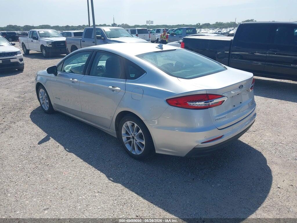 3FA6P0LU2KR274460 2019 FORD FUSION HYBRID photo no. 3