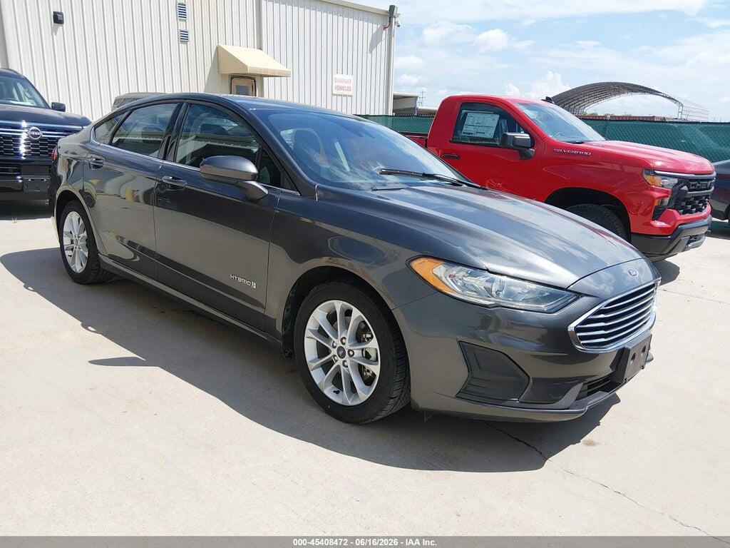 3FA6P0LU9KR274424 2019 FORD FUSION HYBRID photo no. 1