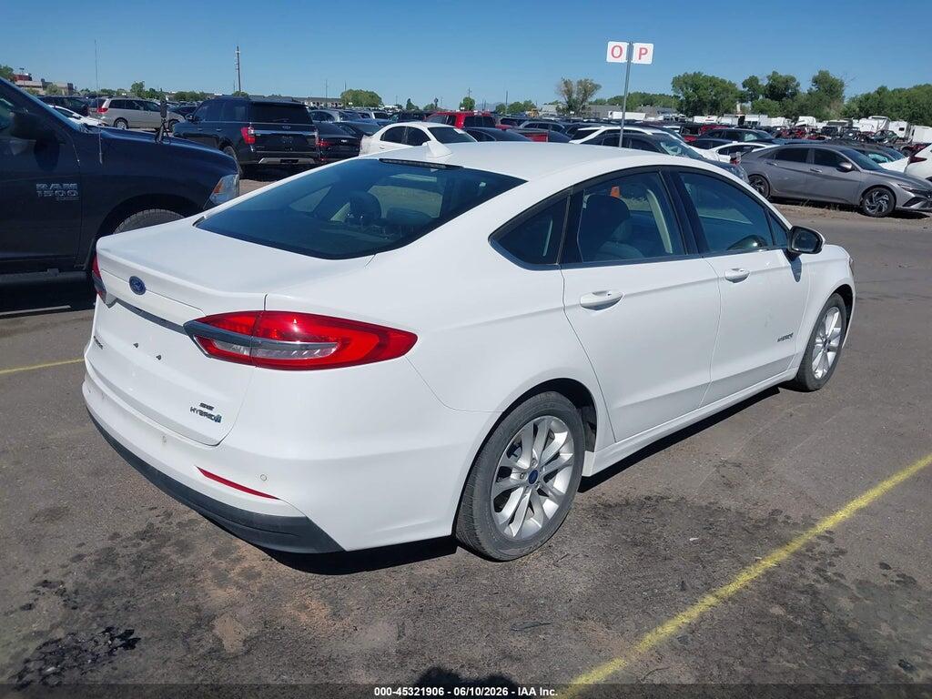 3FA6P0LU7KR274891 2019 FORD FUSION HYBRID photo no. 4