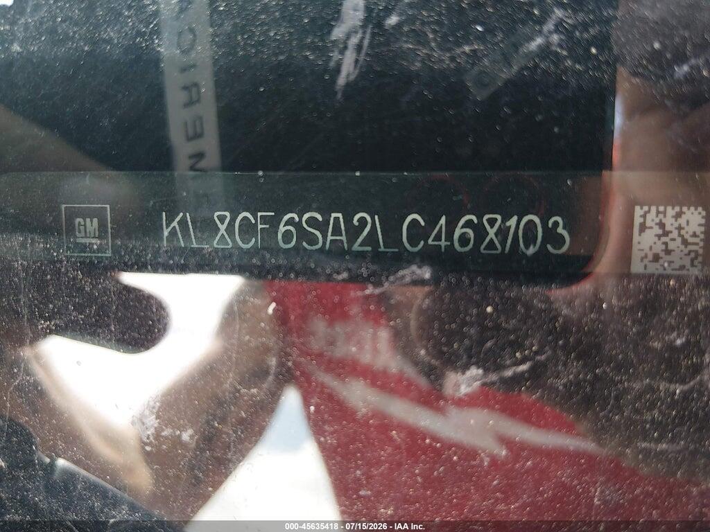 KL8CF6SA2LC468103 2020 CHEVROLET SPARK photo no. 9