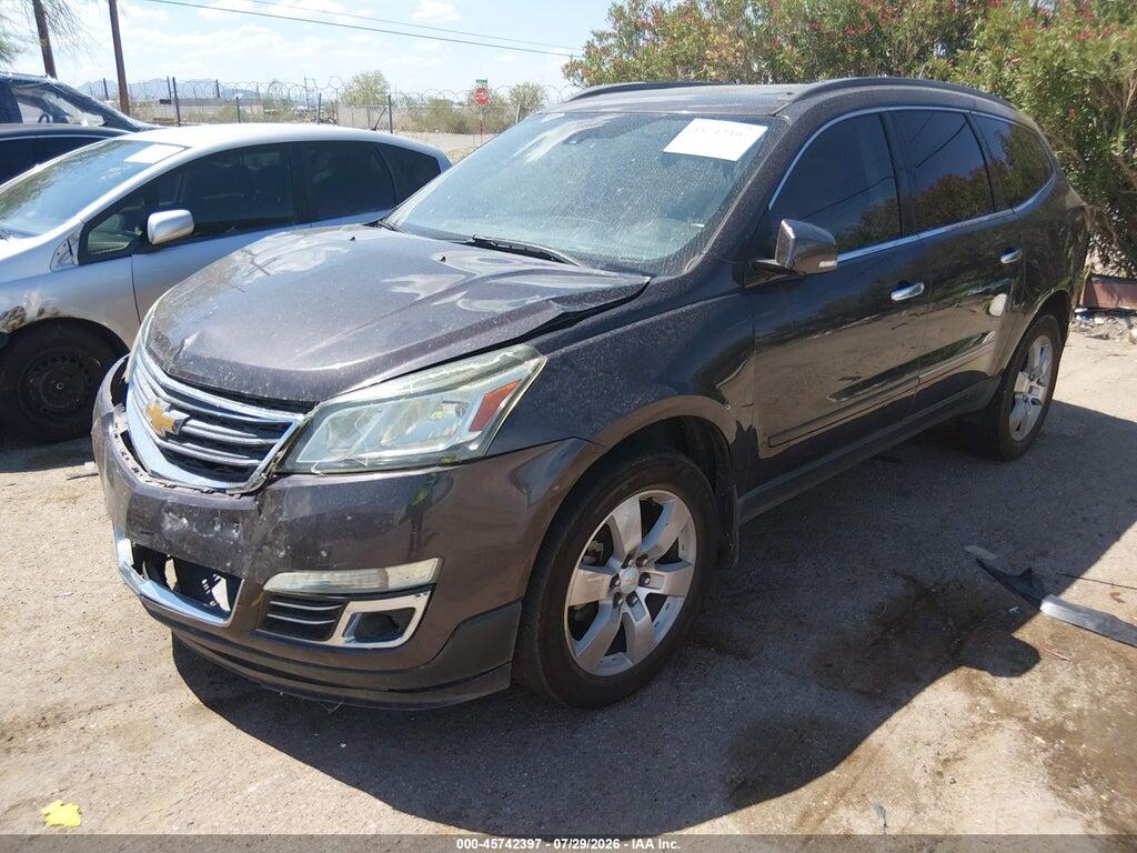1GNKRJKD0FJ337752 2015 CHEVROLET TRAVERSE photo no. 2
