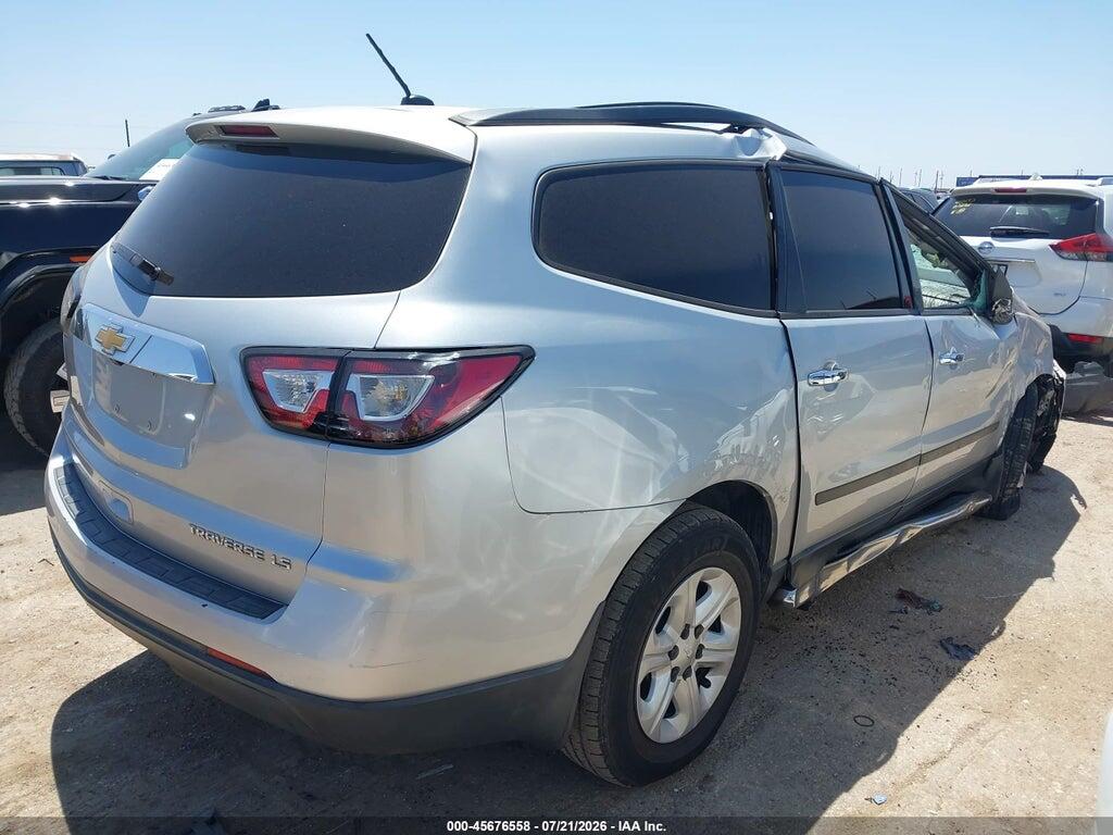 1GNKRFED7FJ138450 2015 CHEVROLET TRAVERSE photo no. 4