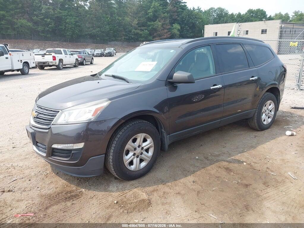 1GNKVFED6FJ129203 2015 CHEVROLET TRAVERSE photo no. 2