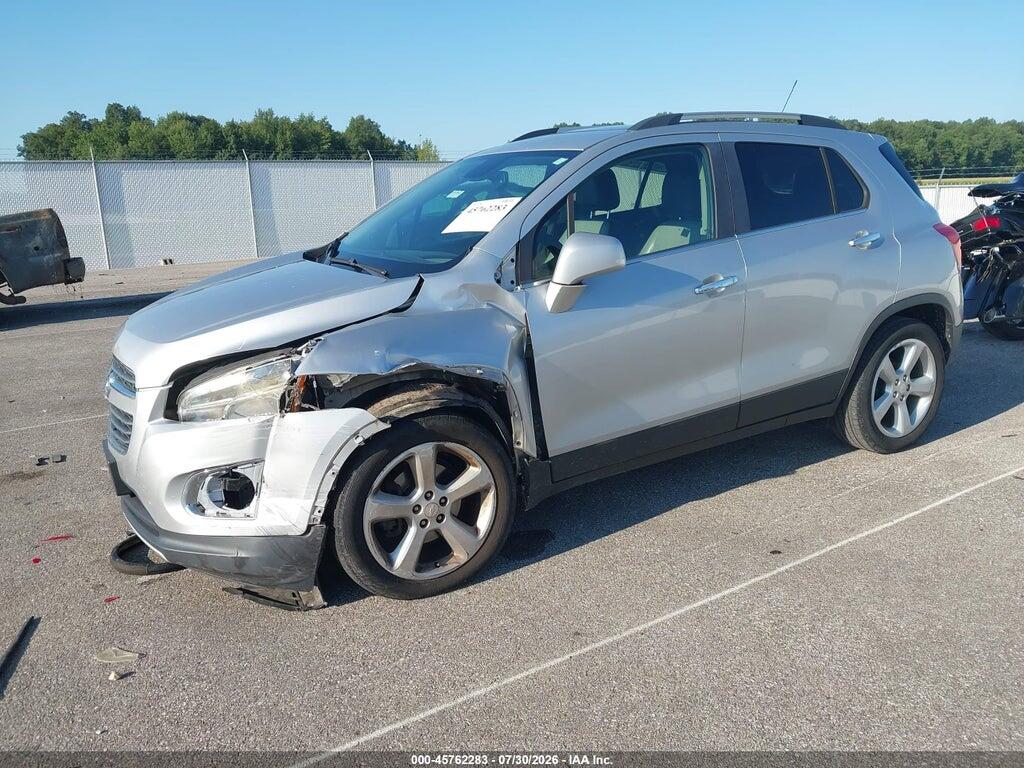 3GNCJNSB5FL246406 2015 CHEVROLET TRAX photo no. 2