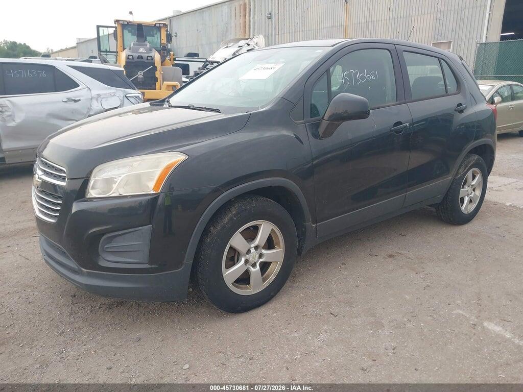 KL7CJPSB9FB072729 2015 CHEVROLET TRAX photo no. 2