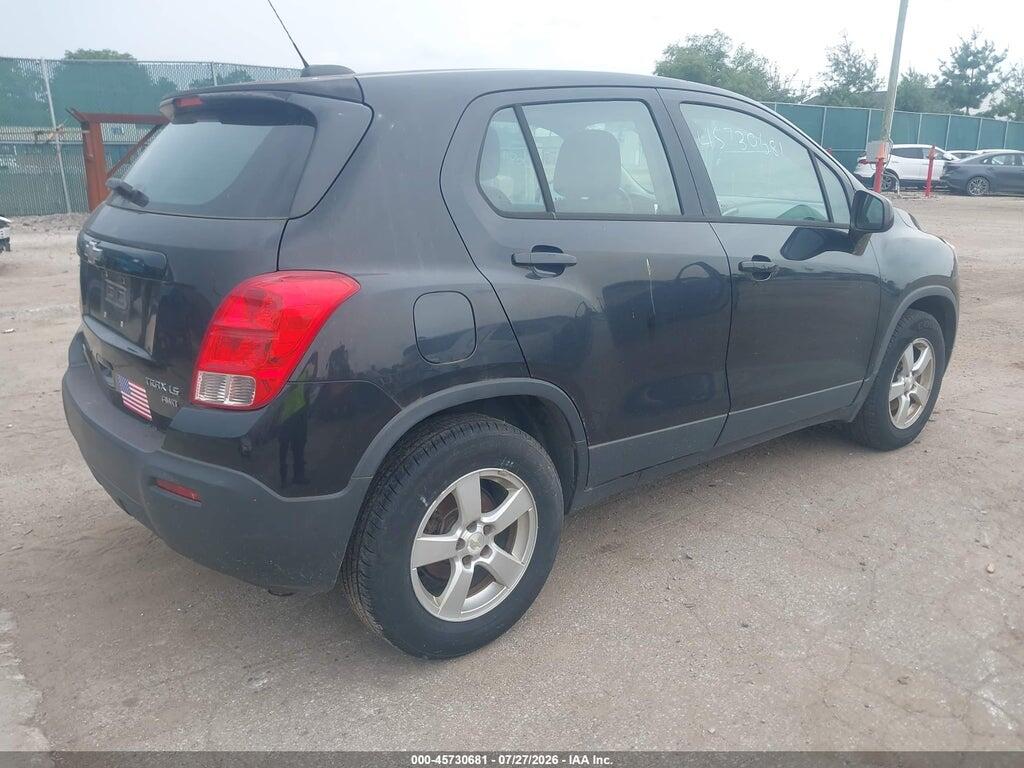 KL7CJPSB9FB072729 2015 CHEVROLET TRAX photo no. 4