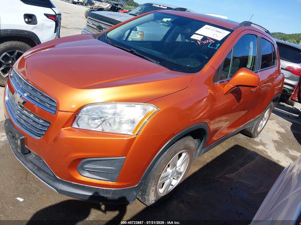 KL7CJRSB7FB183033 2015 CHEVROLET TRAX photo no. 2
