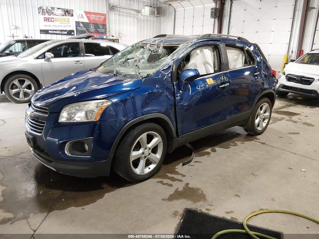 3GNCJNSBXFL234686 2015 CHEVROLET TRAX photo no. 2