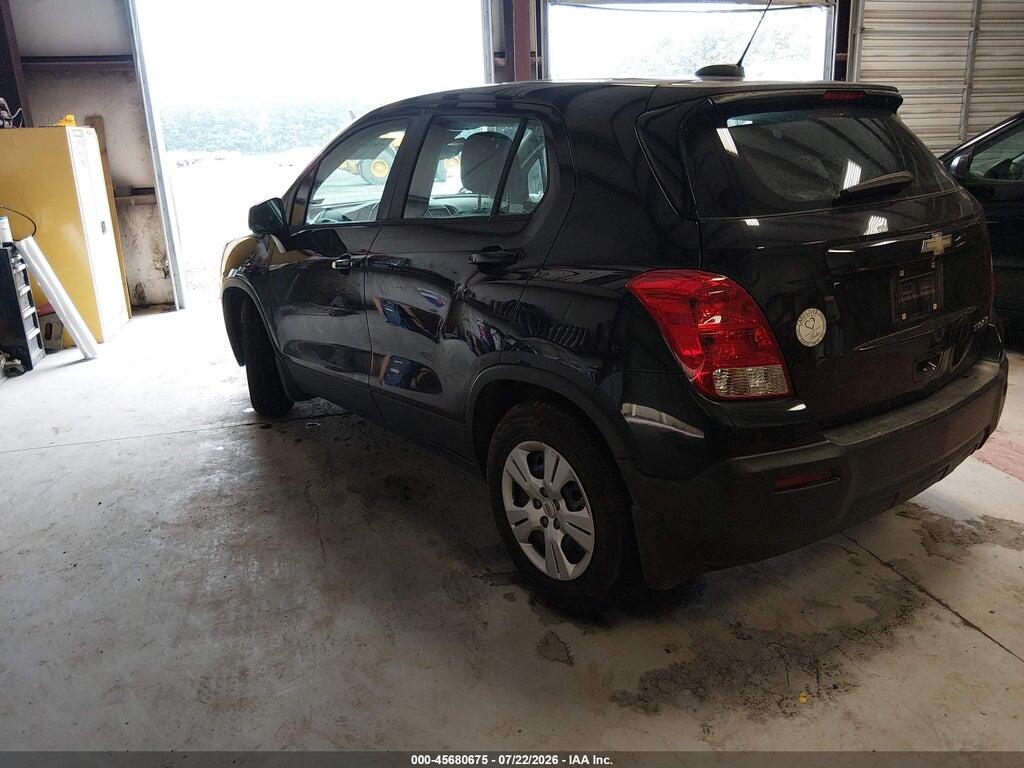 KL7CJKSB2FB082585 2015 CHEVROLET TRAX photo no. 3