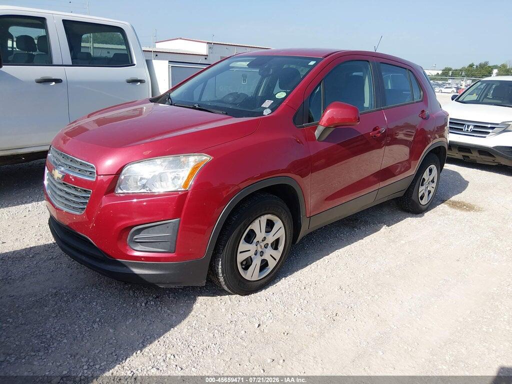 KL7CJKSBXFB223919 2015 CHEVROLET TRAX photo no. 2