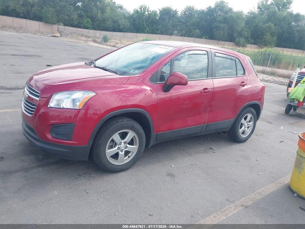 KL7CJPSB7FB179701 2015 CHEVROLET TRAX photo no. 2