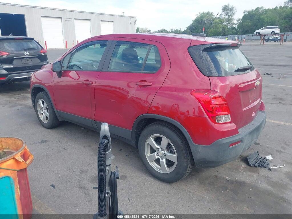 KL7CJPSB7FB179701 2015 CHEVROLET TRAX photo no. 3