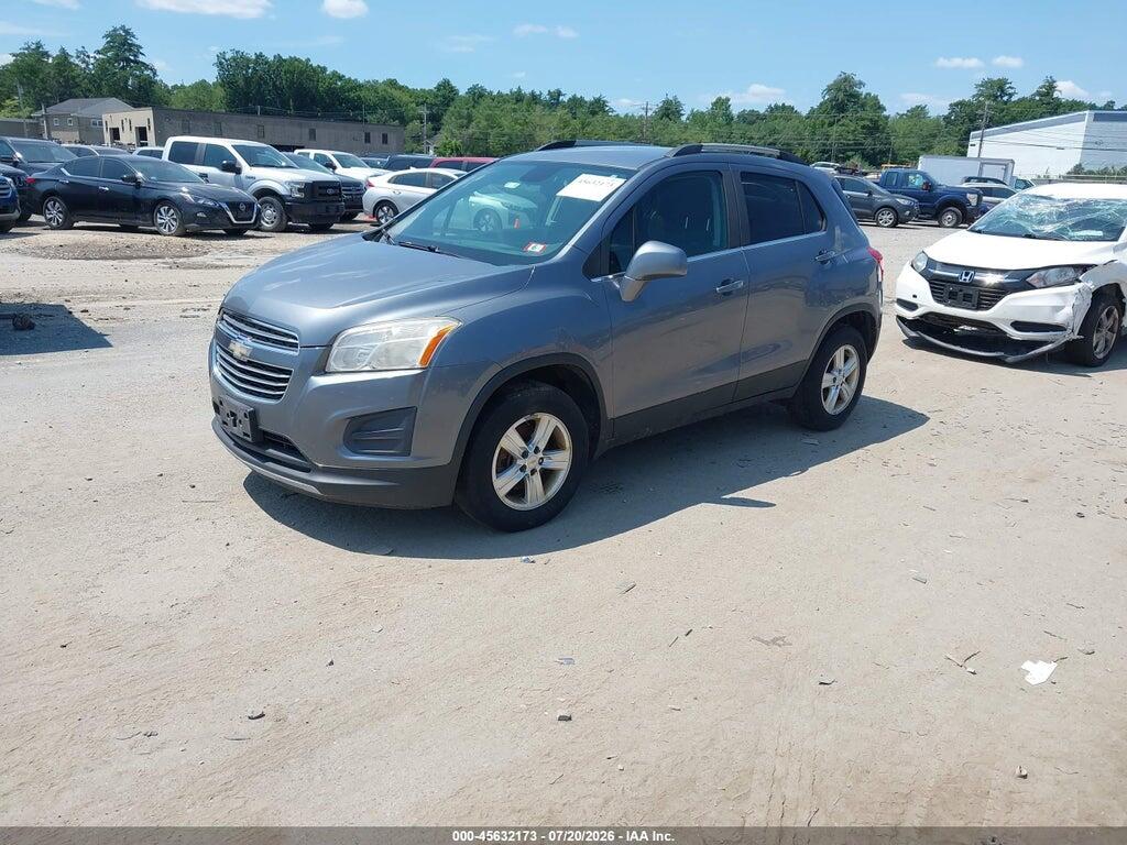 KL7CJRSB1FB072705 2015 CHEVROLET TRAX photo no. 2