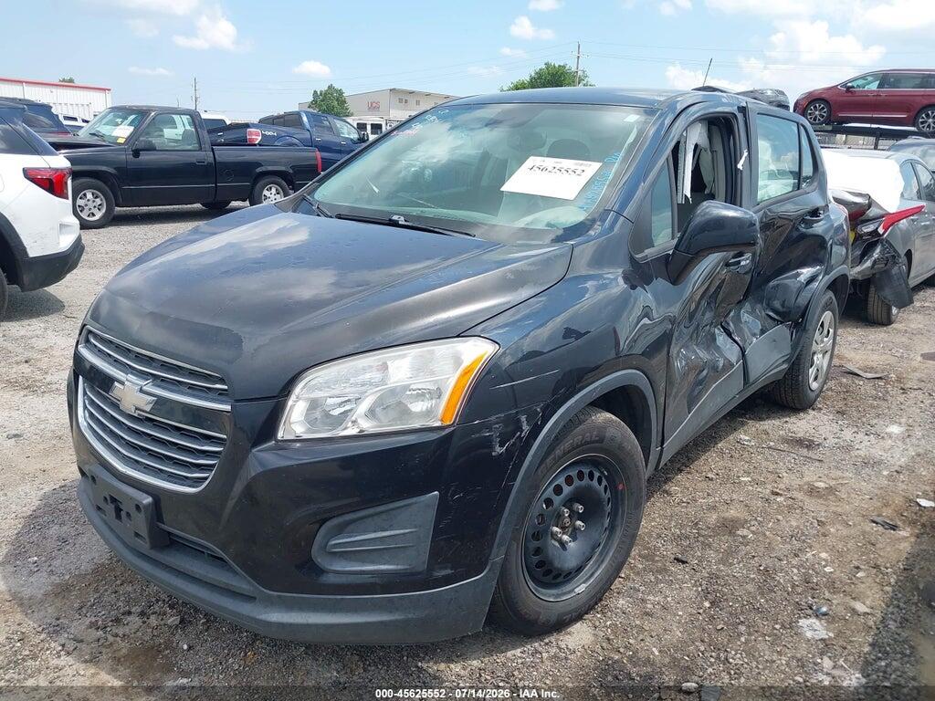KL7CJKSB6FB181233 2015 CHEVROLET TRAX photo no. 2