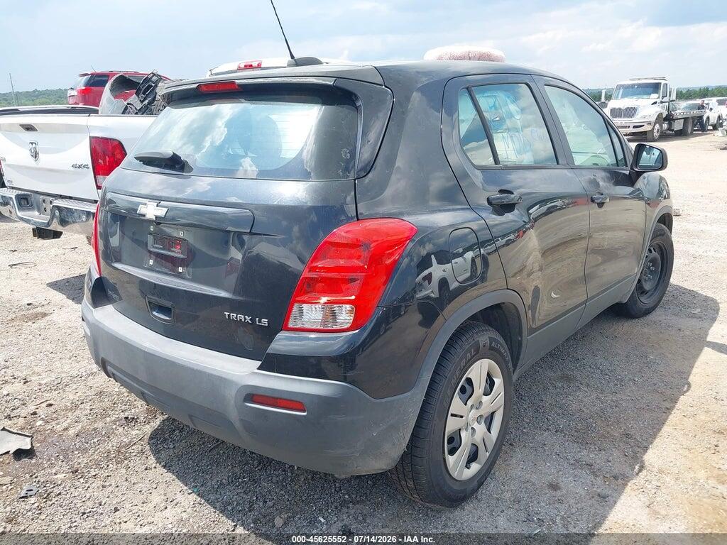 KL7CJKSB6FB181233 2015 CHEVROLET TRAX photo no. 4