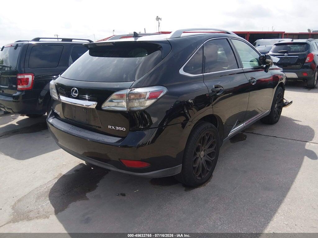 2T2ZK1BA3AC009520 2010 LEXUS RX 350 photo no. 4