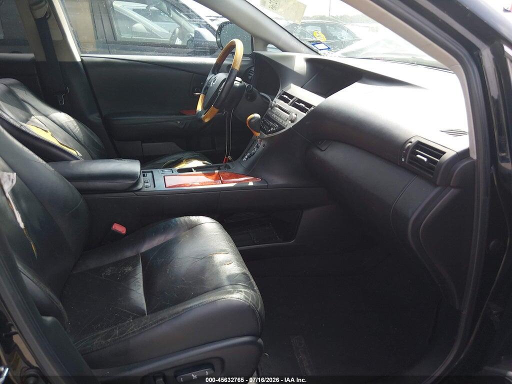 2T2ZK1BA3AC009520 2010 LEXUS RX 350 photo no. 5