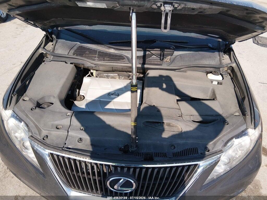 2T2BK1BA2AC063778 2010 LEXUS RX 350 photo no. 10