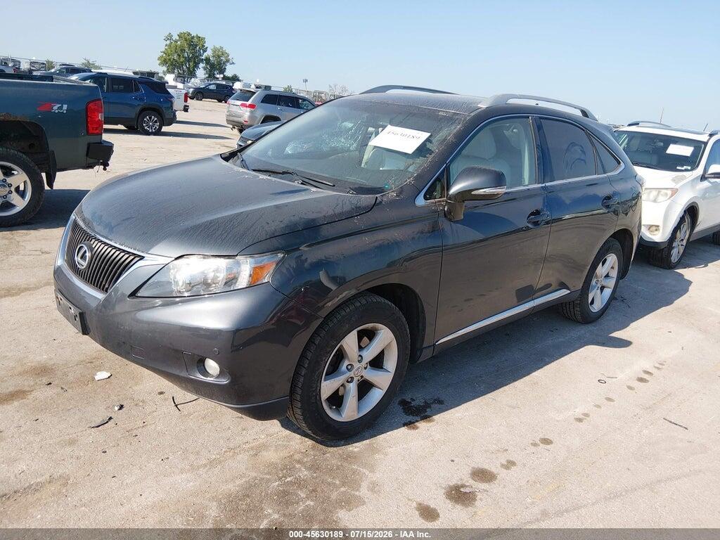 2T2BK1BA2AC063778 2010 LEXUS RX 350 photo no. 2