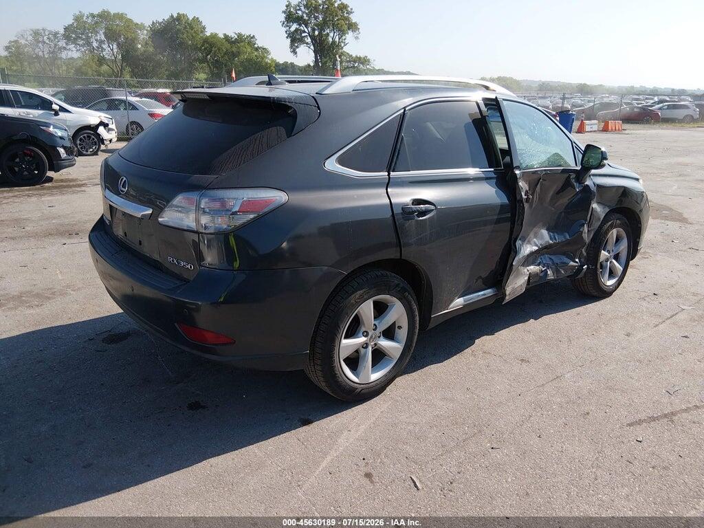 2T2BK1BA2AC063778 2010 LEXUS RX 350 photo no. 4