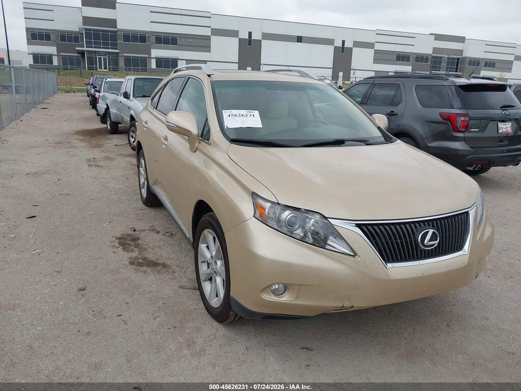 2T2BK1BA1AC004155 2010 LEXUS RX 350 photo no. 1