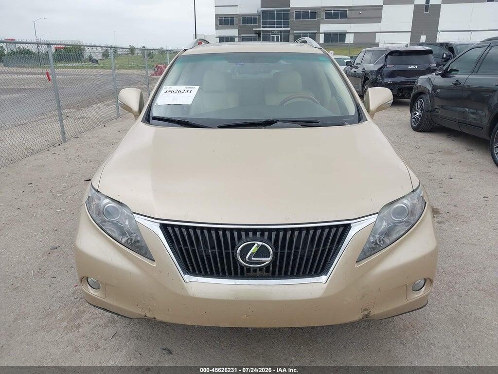 2T2BK1BA1AC004155 2010 LEXUS RX 350 photo no. 12