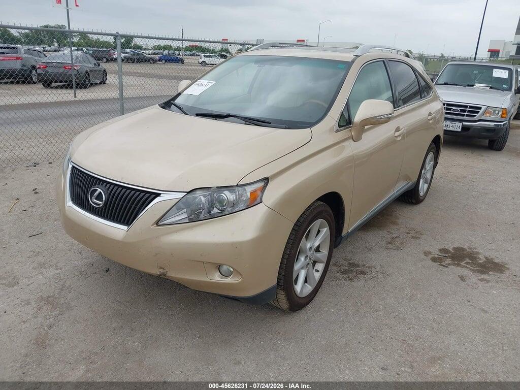 2T2BK1BA1AC004155 2010 LEXUS RX 350 photo no. 2