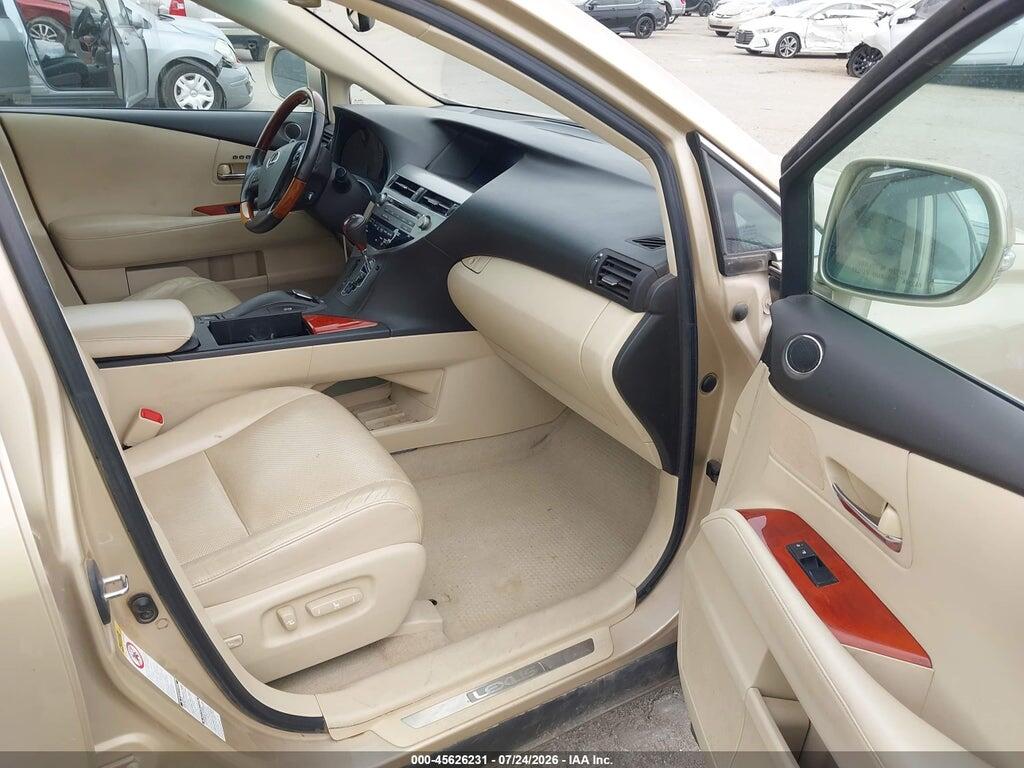 2T2BK1BA1AC004155 2010 LEXUS RX 350 photo no. 5