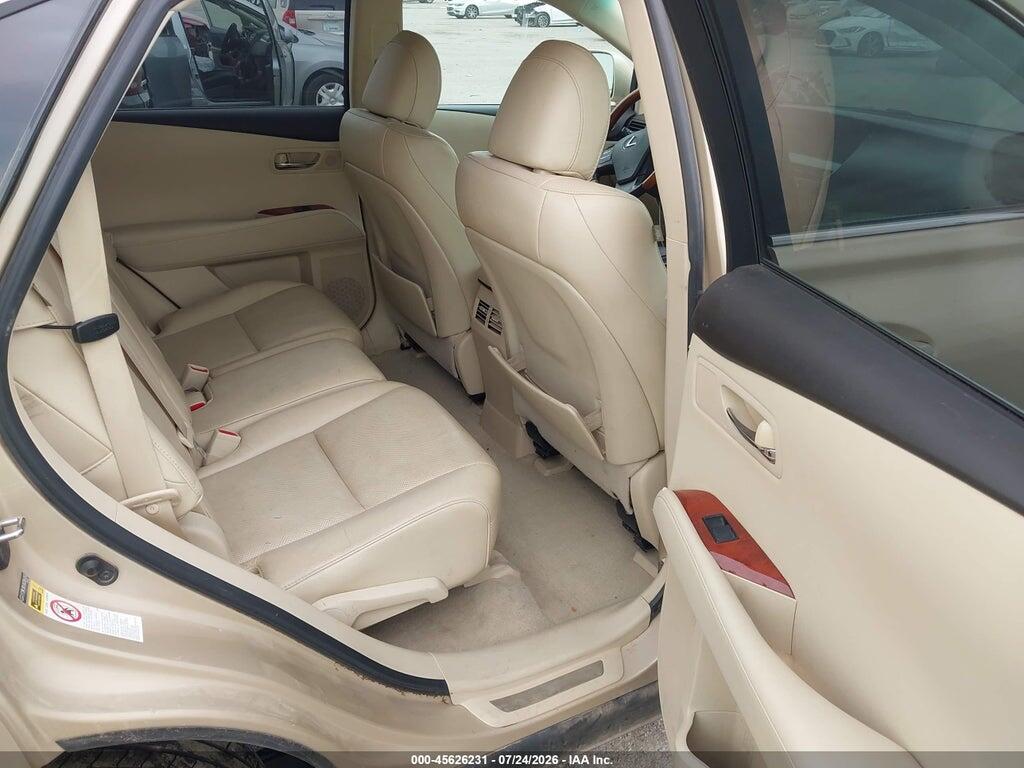 2T2BK1BA1AC004155 2010 LEXUS RX 350 photo no. 8