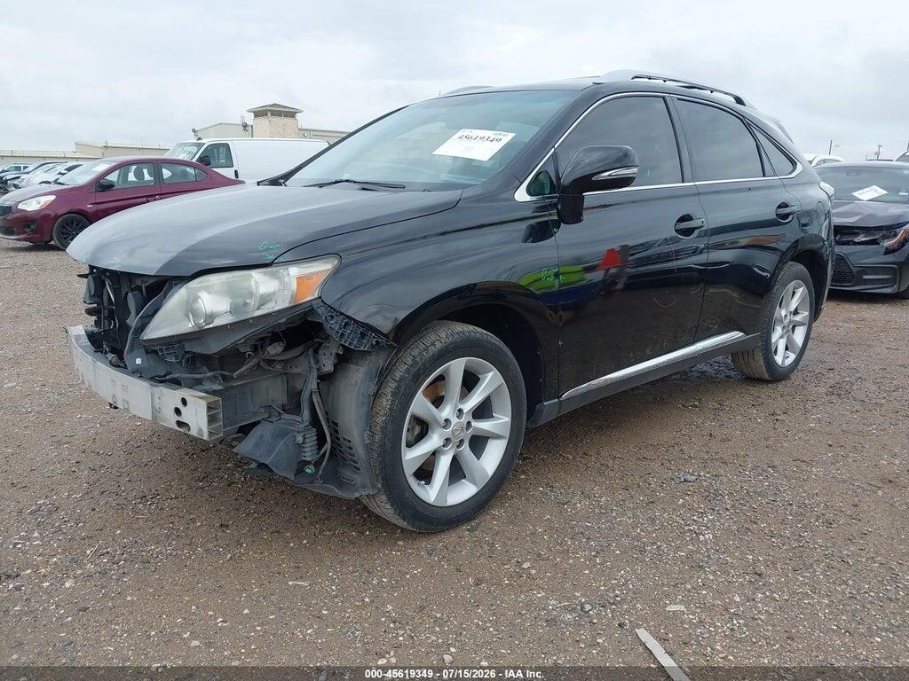 2T2ZK1BA1AC027000 2010 LEXUS RX 350 photo no. 2