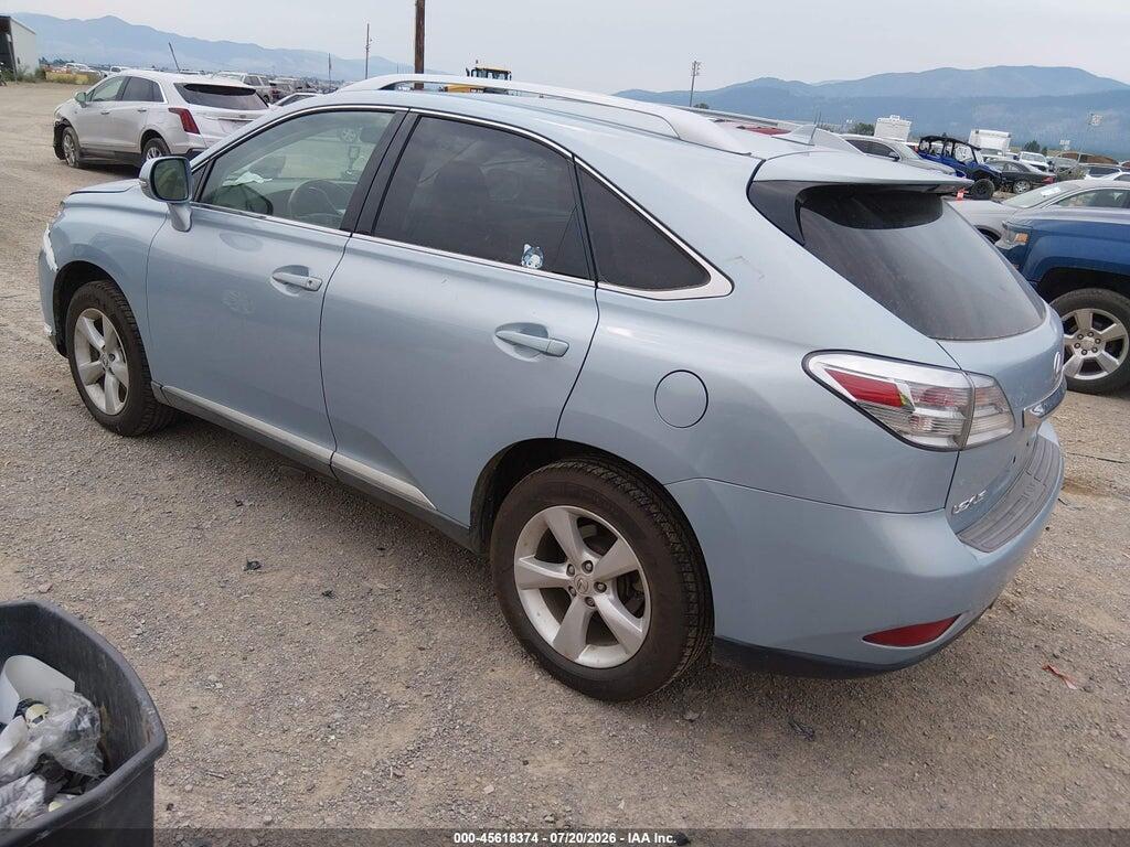 2T2BK1BA0AC010867 2010 LEXUS RX 350 photo no. 3