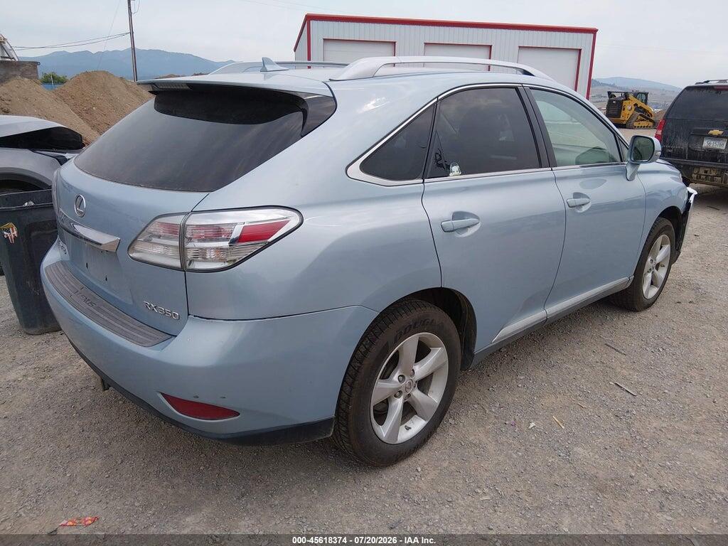 2T2BK1BA0AC010867 2010 LEXUS RX 350 photo no. 4